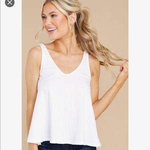 NWT Z Supply white tank top